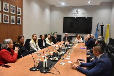 La Universidad Católica de La Plata dio hoy otro paso en la concreción del proyecto de viviendas intergeneracionales