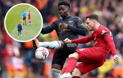 Premier League: la increíble agresión de un árbitro contra Robertson