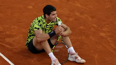 Carlos Alcaraz fue eliminado en Roma por el 135 del ranking