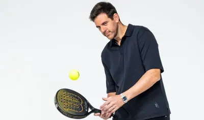 Del Potro, una cara nueva en el mundo del pádel