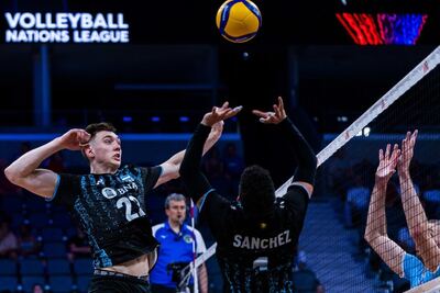 Voleibol: Argentina perdió ante Eslovenia por la Nations League