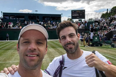 Wimbledon: Zeballos y Granollers ya están en las semifinales de dobles
