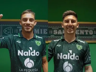Nahuel Gallardo y Agustín Fontana son nuevos refuerzos de Sarmiento de Junín