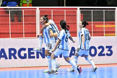 Argentina venció a Chile y lidera el Grupo A de la Copa América de Futsal
