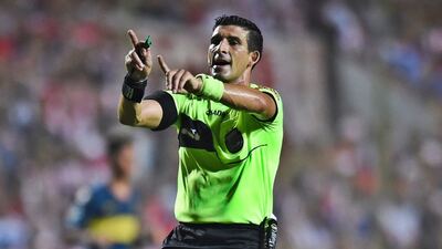 Andrés Merlos será el árbitro del Superclásico entre Boca y River
