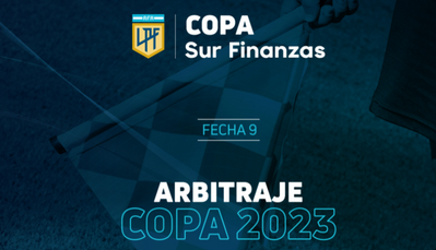 La AFA dio a conocer los árbitros de la fecha 9 de la Copa de la liga