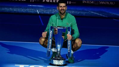 Djokovic le ganó a Sinner y logró su séptimo ATP Finals