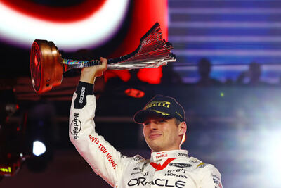 Fórmula 1: Verstappen alcanzó en Las Vegas su 18va victoria en el año