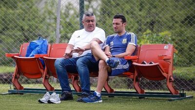 Reunión clave entre Scaloni y Tapia para definir el futuro al frente de la Selección