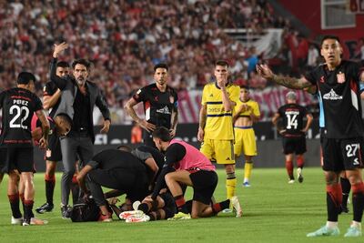 Se suspendió Estudiantes-Boca: se descompensó Javier Altamirano en pleno partido