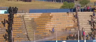 Graves incidentes entre las hinchadas en el clásico cuyano