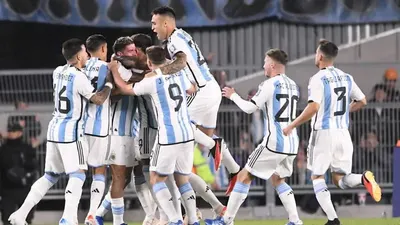 Argentina juega hoy su primer amistoso sin Messi