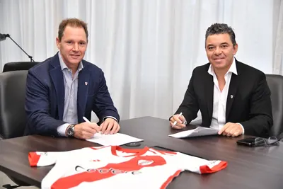 Marcelo Gallardo fue presentado como nuevo entrenador de River: "Estoy en el lugar al que pertenezco"