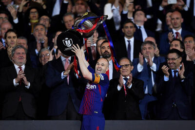 Andrés Iniesta se retiró del fútbol