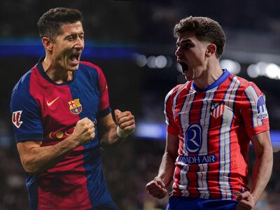 Copa del Rey de España: Barcelona recibe al Atlético Madrid por semifinales