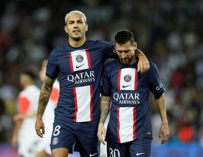 Paredes reveló que estuvo distanciado de Lionel Messi: “Él se calentó conmigo”