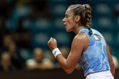 Otro buen triunfo de Solana Sierra en la segunda ronda del Masters de Madrid