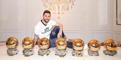 Messi fue nominado al Balón de Oro