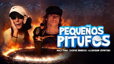 Joaquín Levinton se une a Mala Fama en "Pequeños Pitufos"