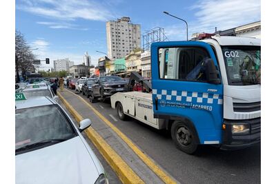 La Plata: La Municipalidad realizó un operativo de control a vehículos de aplicaciones y secuestró 15 rodados