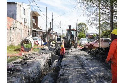 Lomas de Zamora: Avanzan las obras de infraestructura en el Barrio El Paredón