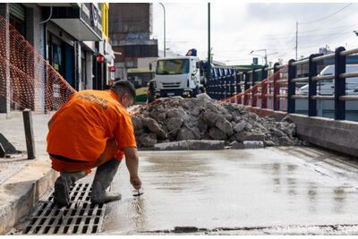 San Isidro: Continúa el Plan de Reparación de Calles y Veredas en distintos puntos del distrito