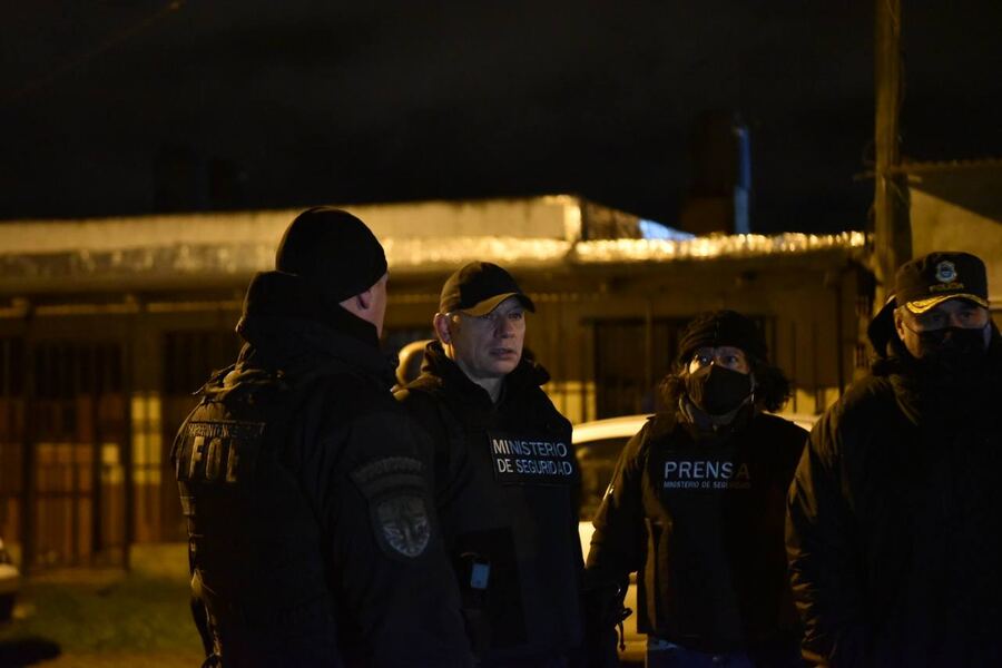 Sergio Berni encabezó un operativo antinarco en Rosario