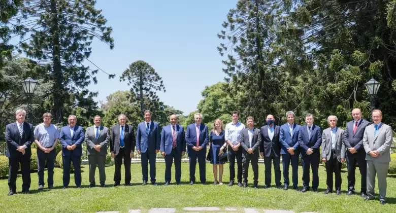 Alberto Fernández sumó el apoyo de los gobernadores en la pelea por la coparticipación de CABA