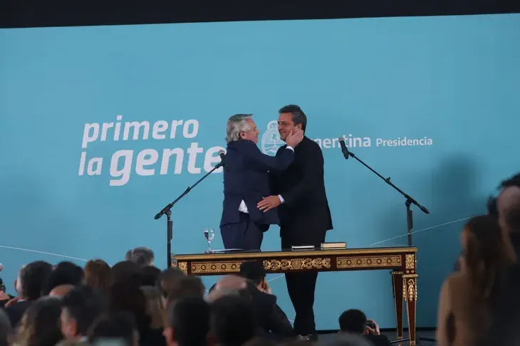 Sergio Massa asumió como ministro de Economía