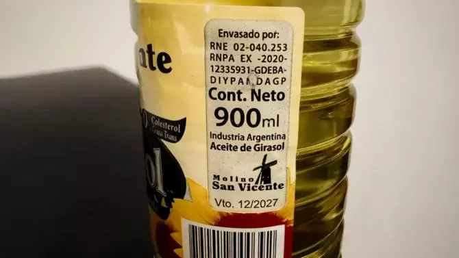 Mar del Plata: El Municipio prohibió el consumo y comercialización de un aceite de girasol