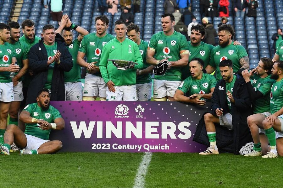Rugby: Irlanda ganó y acaricia el Seis Naciones