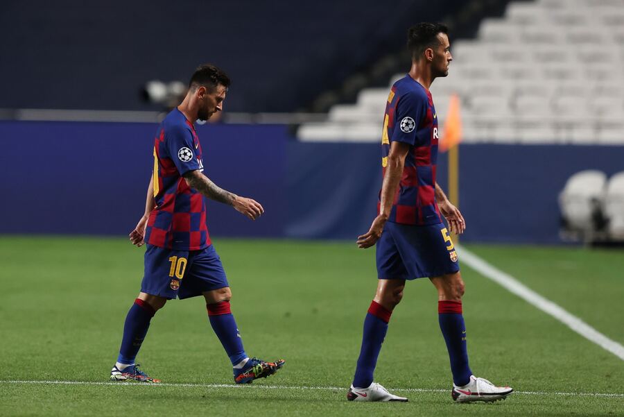 Messi le escribió una emotiva carta a Sergio Busquets por su salida del Barcelona