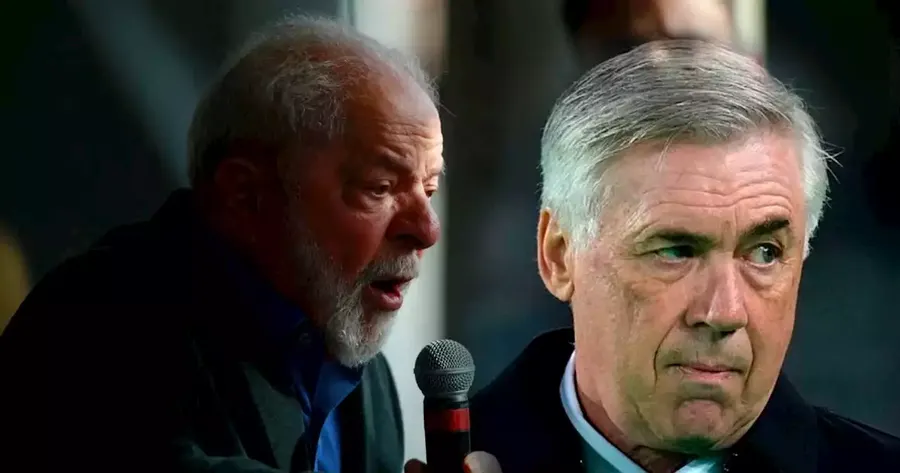 La fuerte crítica de Lula da Silva sobre la llegada de Ancelotti a la Selección de Brasil