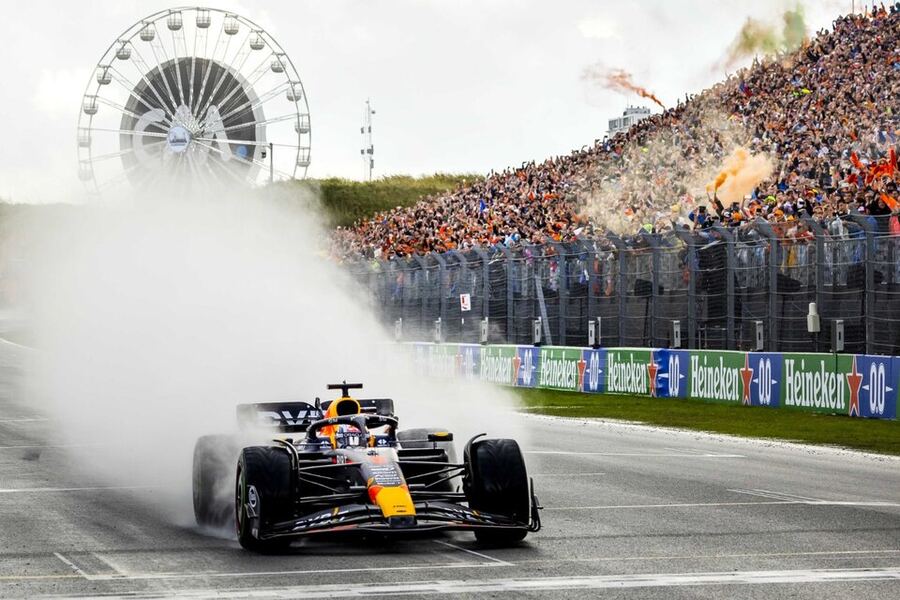 Fórmula 1: Verstappen ganó una carrera alocada bajo la lluvia en Países Bajos