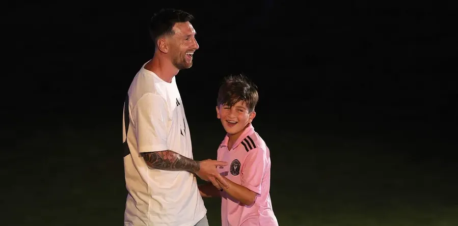 Inter Miami suma a otro Messi a sus filas: Thiago jugará en el equipo Sub-12
