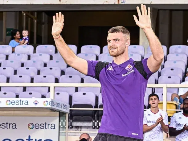 Lucas Beltrán usará una histórica camiseta en la Fiorentina