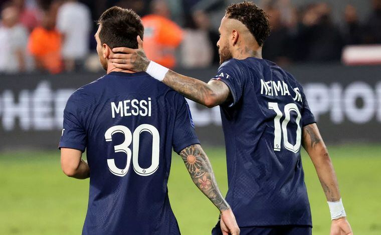 Messi le dedicó un mensaje a Neymar tras la confirmación de la lesión que sufrió