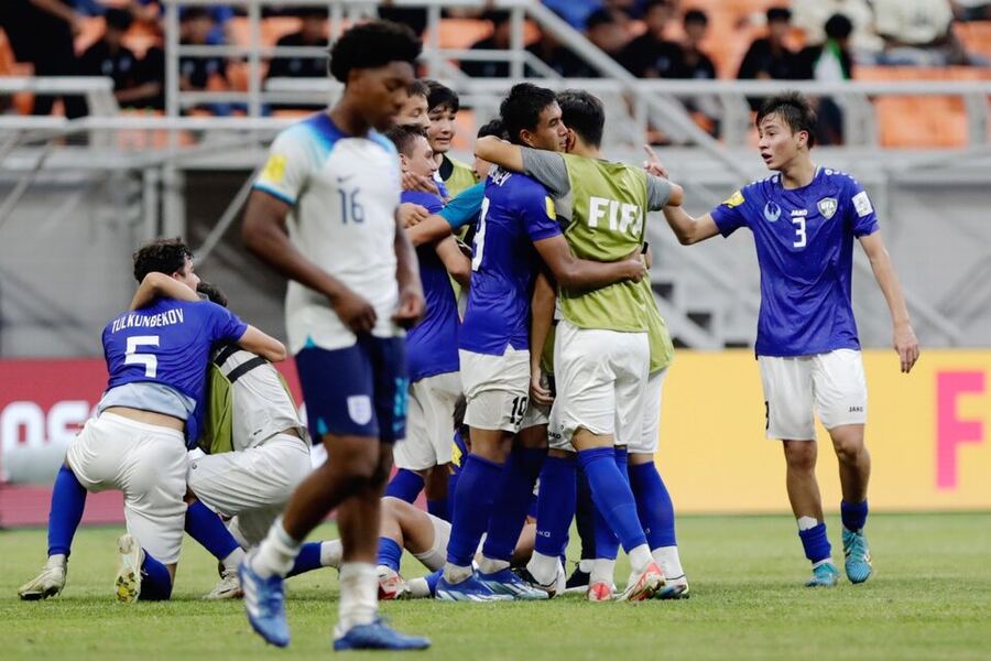 Inglaterra, eliminada por Uzbekistán en el Mundial Sub 17