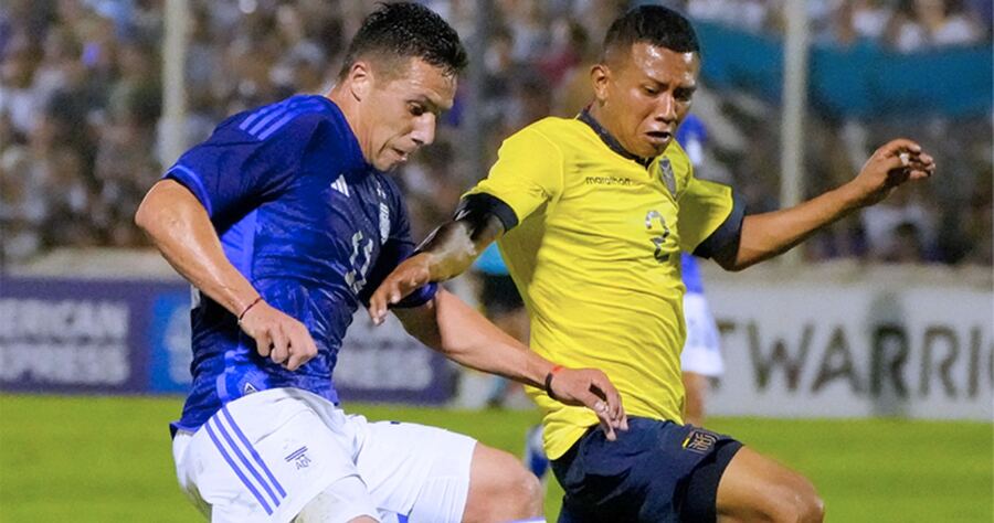 La Sub-23 goleó a Ecuador en un amistoso preparatorio para el Preolímpico