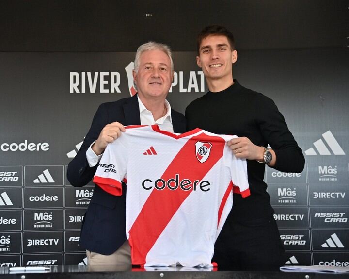River presentó a Federico Gattoni como nuevo refuerzo