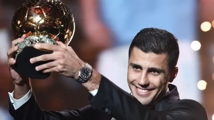Rodri fue el ganador del Balón de Oro 2024