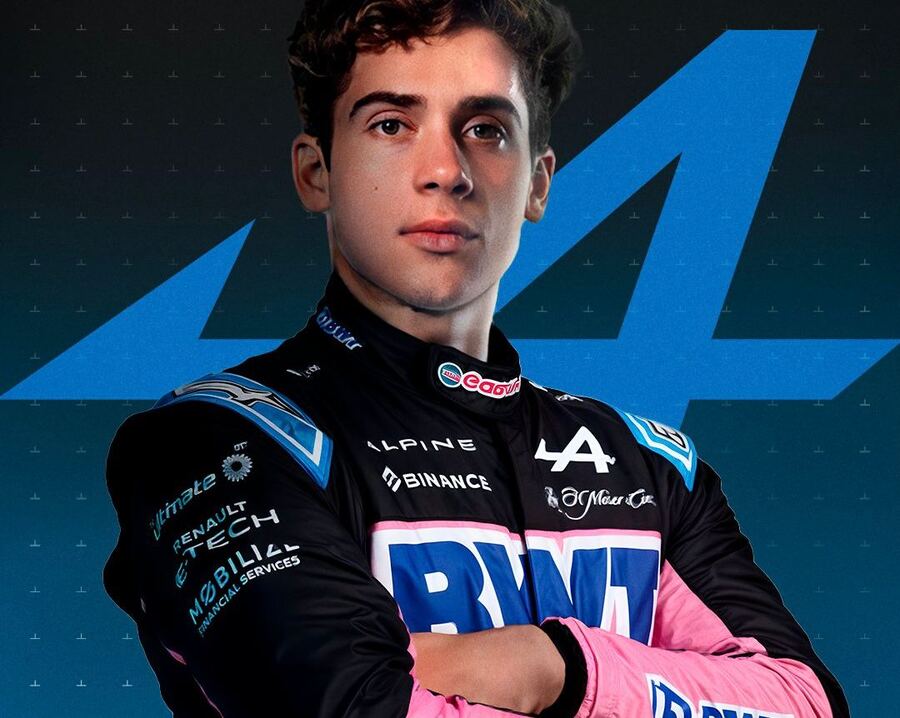 Franco Colapinto, ausente en las nuevas pruebas de Alpine en España