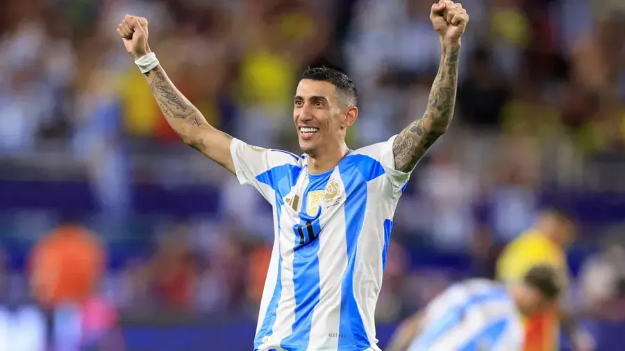 Ángel Di Maria reaccionó a las provocaciones de Raphinha antes del partido entre Argentina y Brasil