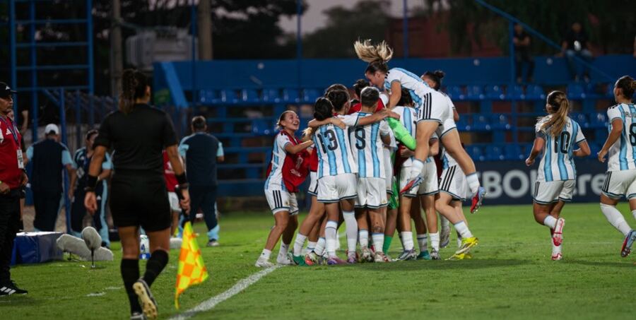 Argentina goleó a Colombia y clasificó al Mundial femenino Sub 20 Polonia 2026
