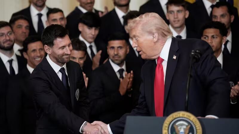 Messi y Trump en la Casa Blanca: el impacto mundial de una foto que encendió la polémica